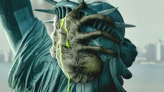 Статуя свободы из сериала «Чужой: Земля»